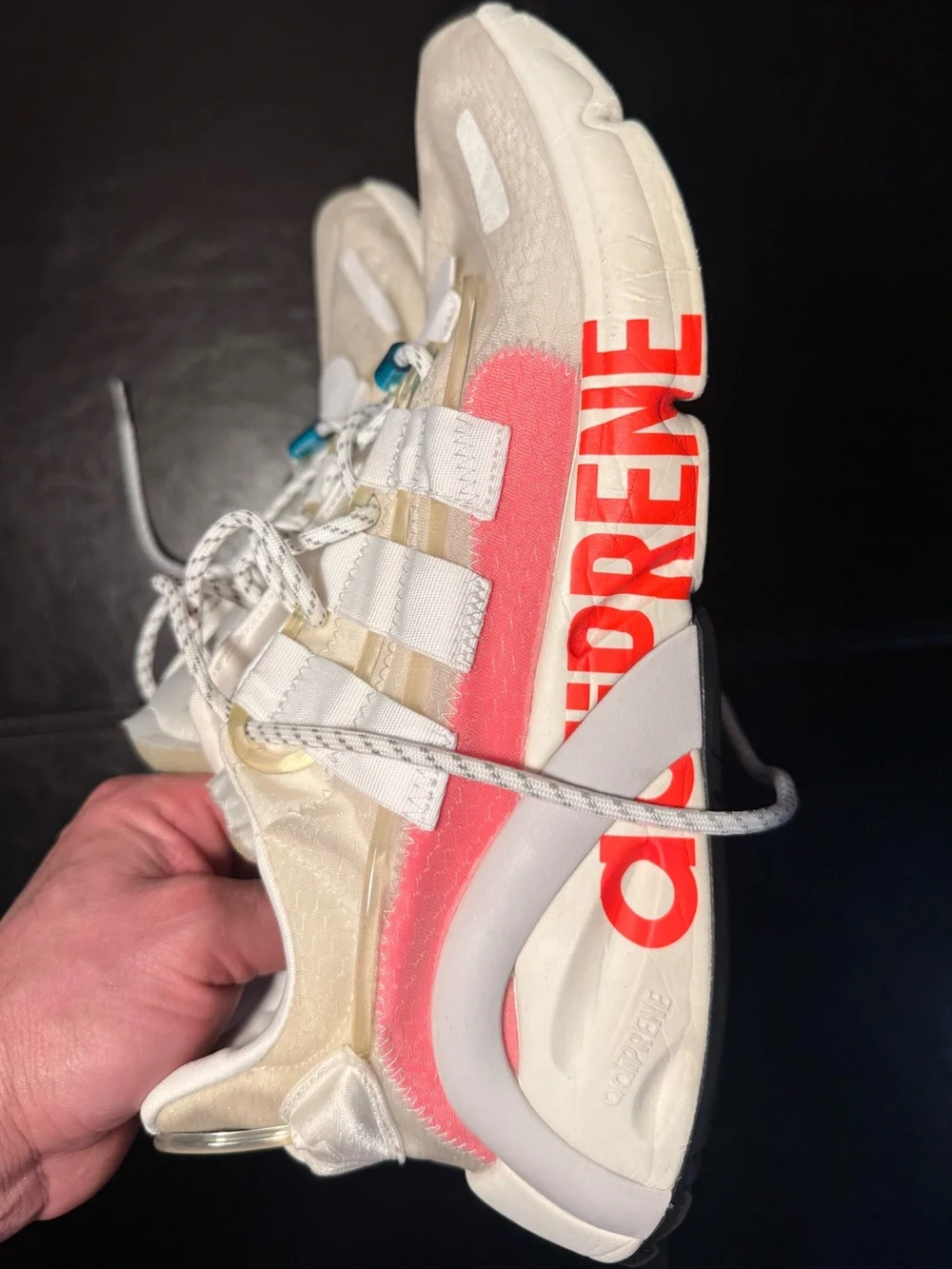 Adidas Men’s Size 10 2019 LXCON Solar Red/Cloud White /Crystal White EH